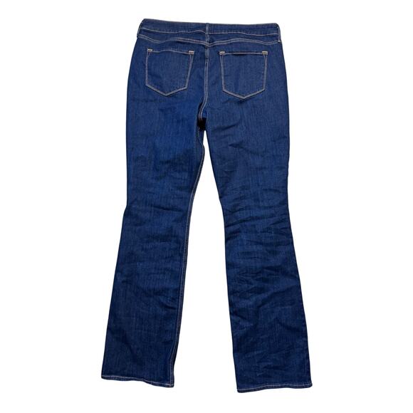 OLD NAVY WOW Mid-Rise, Bootcut, Denim Blue Jeans, size Women's 16L (Long/Tall) - Picture 2 of 9